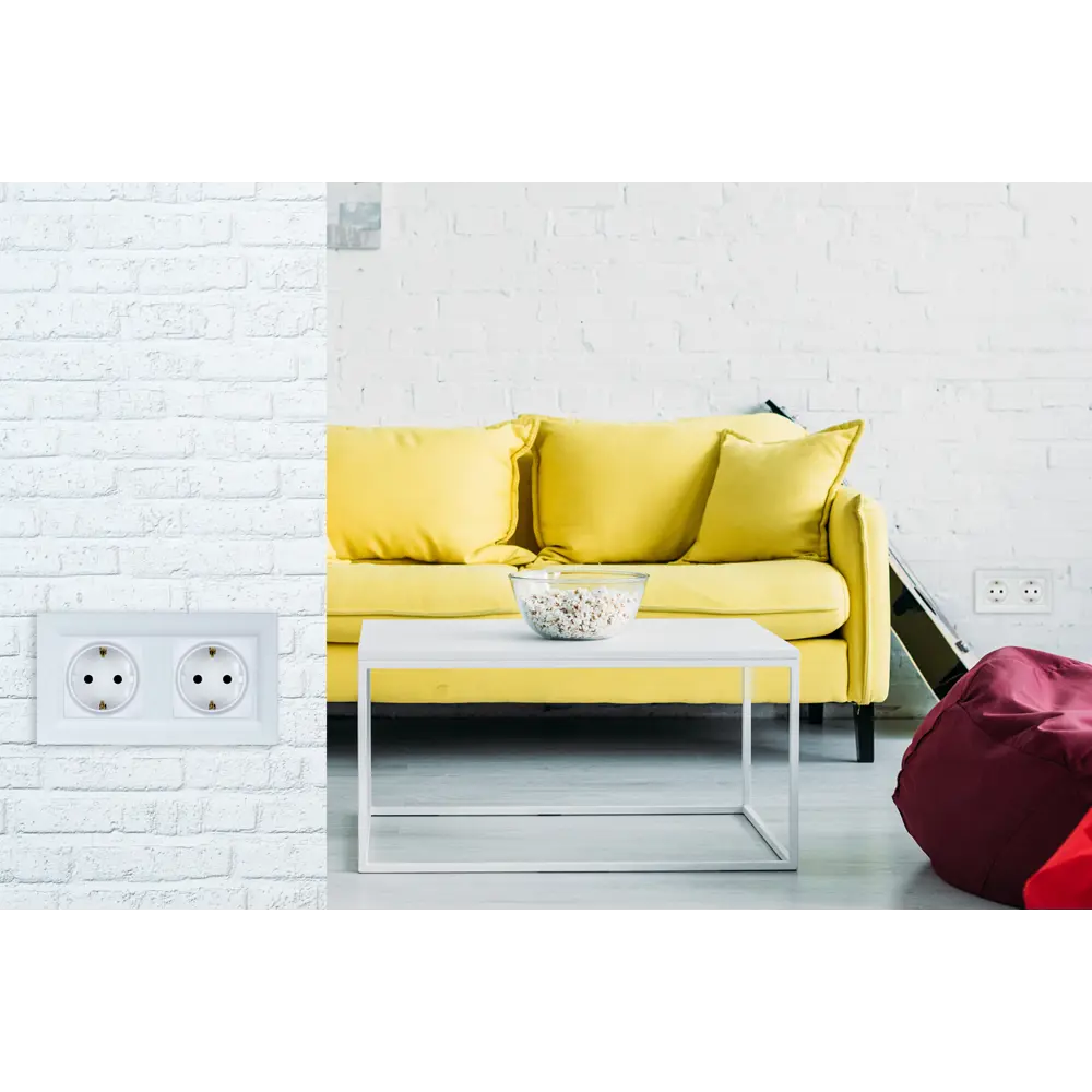 82064662 Розетка встраиваемая Legrand Structura с заземлением, цвет белый STLM-0018650 - Вид №5