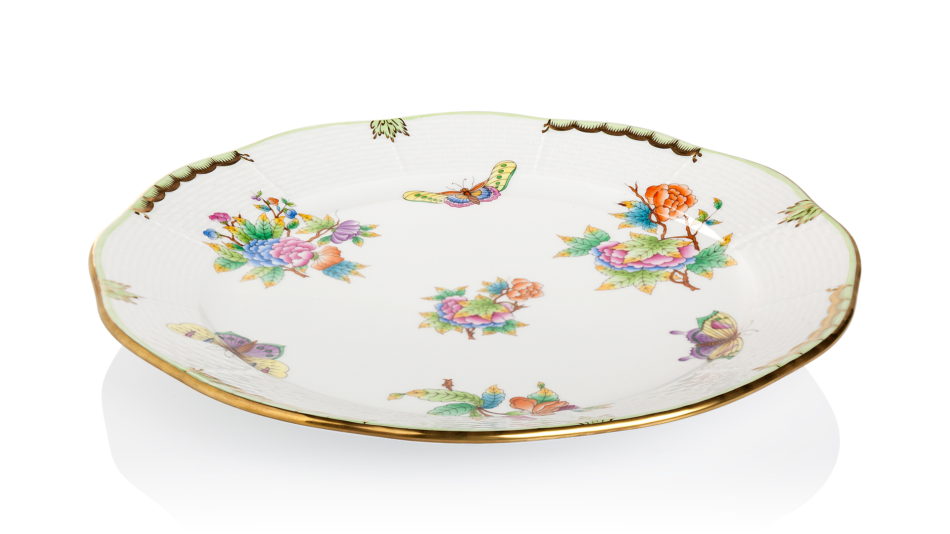 35420 Herend Блюдо круглое 30,5см "Виктория" Фарфор  - Вид №1