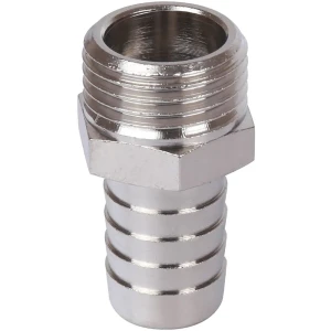 Штуцер Stout 2"x50 мм НР никелированная латунь 84868157 STLM-2159611