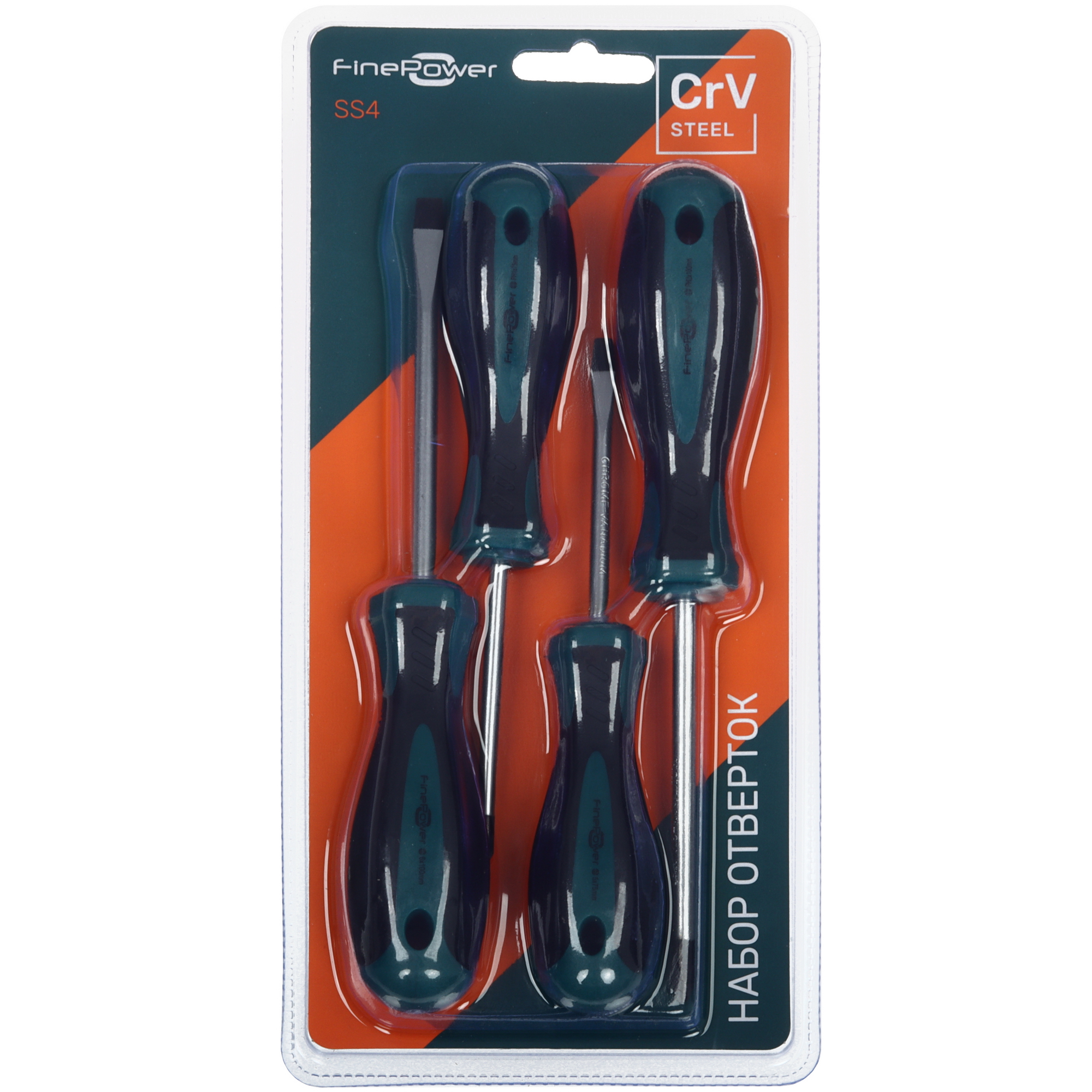 Набор отверток FinePower SS4 4780900 STDN-0050891 - Вид №3