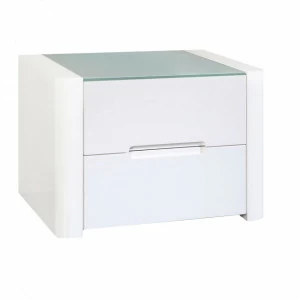Тумбочка прикроватная белая Fiume 2 ESF FIUME 043974 Белый