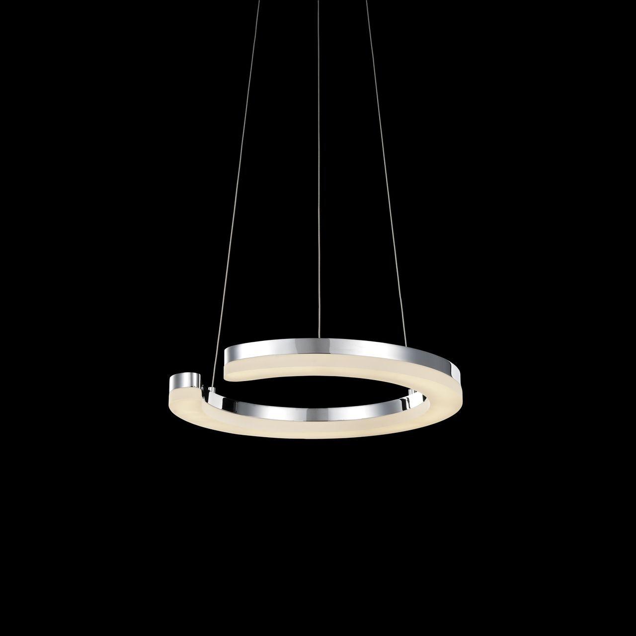 Подвесной светодиодный светильник Lightstar АВ 763240 LIGHTSTAR 763 070453 Прозрачный;серебро  - Вид №2
