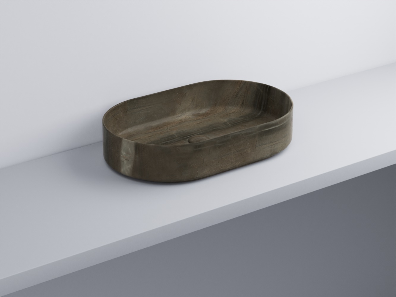 SHCOLAO60--BP Раковина овальный 60 x 38 cielo Shui Comfort Ceramica Cielo