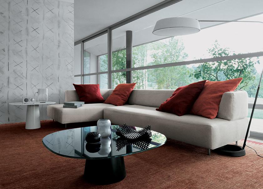 Sovet italia Круглый стеклянный журнальный столик Totem sun-id-1434226 - Вид №1