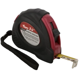 Рулетка Курс Классик, прорезиненная, 3 м x 16 мм