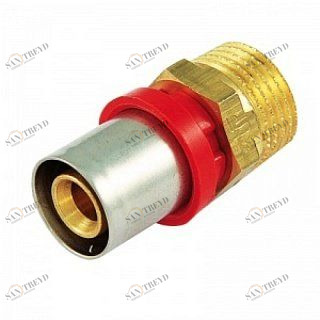 Муфта НР 20х3/4" пресс TIEMME 1650015