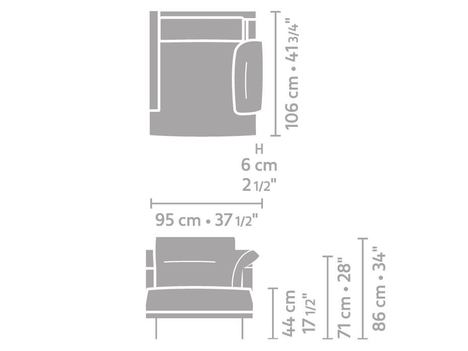 Кожаное кресло с подлокотниками Linteloo Джордж ARCH-00096755 - Вид №6