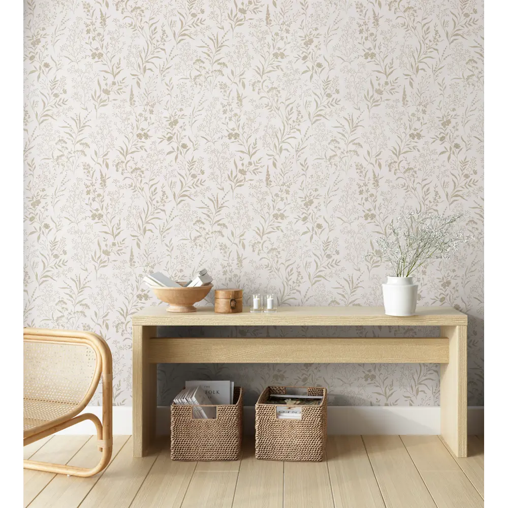 Обои флизелиновые Asc Wallpaper Hygge темно-бежевые 1.06 м 207661 STLM-2104768 - Вид №4