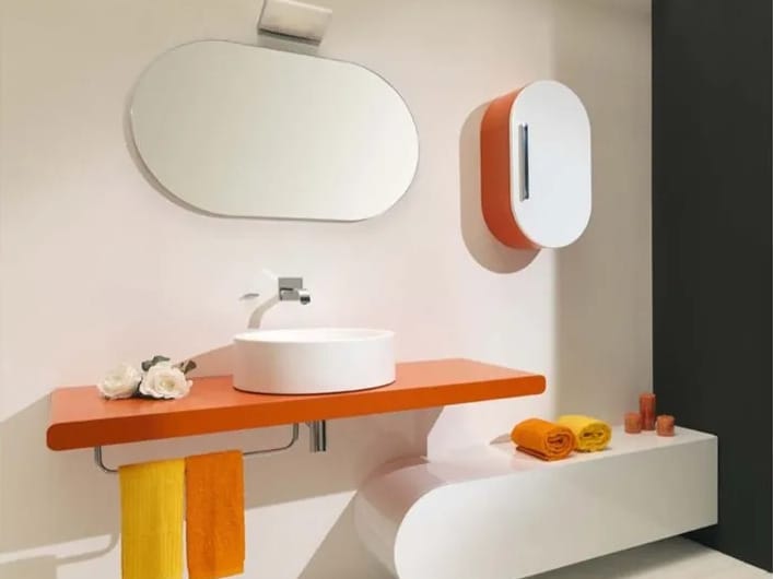 Низкий шкаф для ванной комнаты с ящиками LASA IDEA Flux_us ARCH-00119760