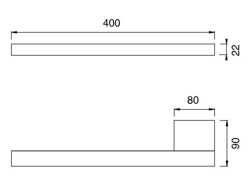 Держатель для полотенец из нержавеющей стали CEADESIGN SIXTY-аксессуары ARCH-00003319 - Вид №2