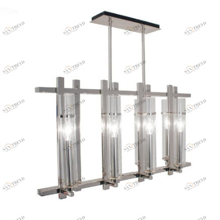 Люстра Louis хром 5612 RVASTLEY ДИЗАЙНЕРСКИЕ, PUSHA 061539 Хром 