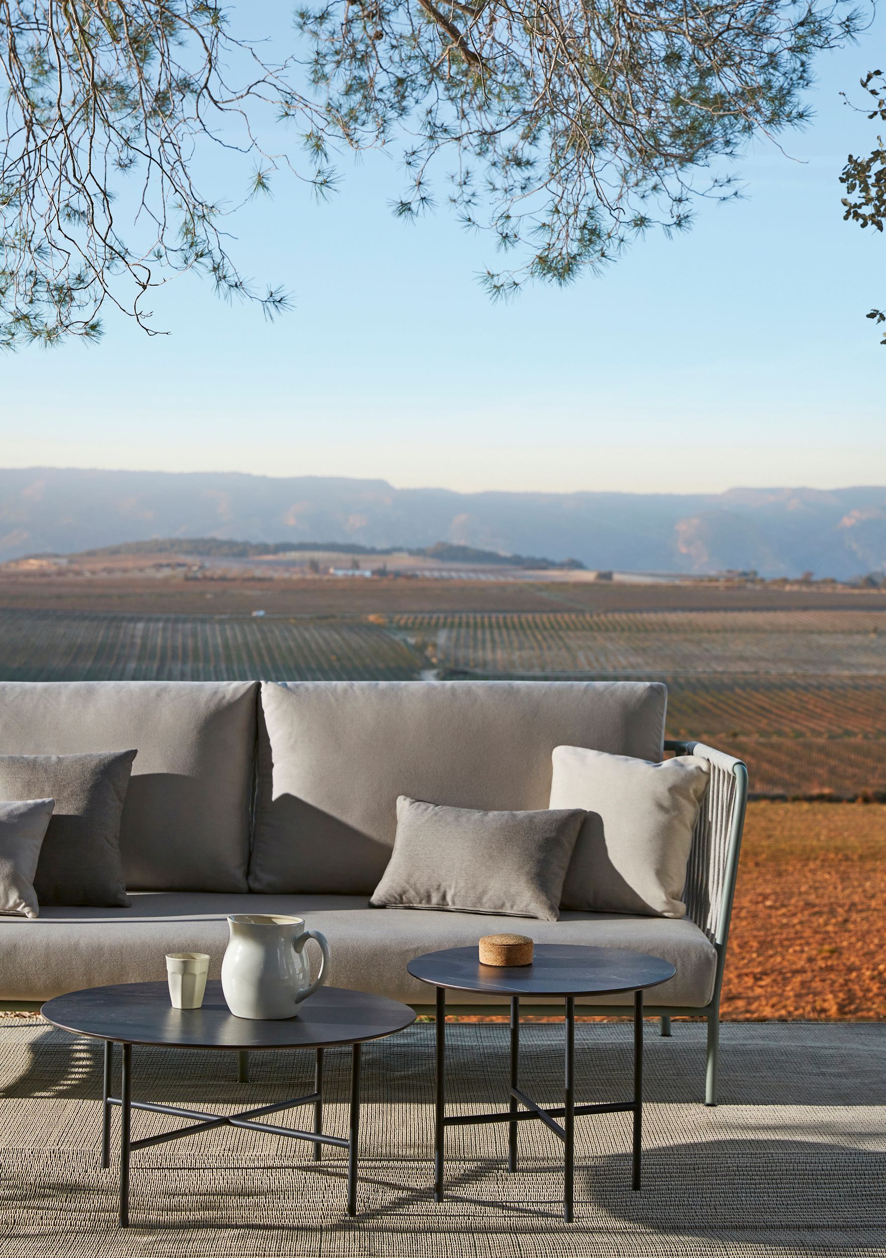 Круглый садовый столик Dekton® EXPORMIM ARCH-00142154 - Вид №2