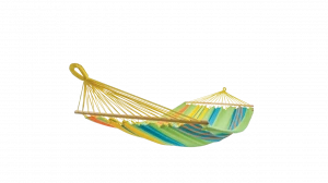 Подвесной гамак двухместный с перекладинами Tropic IMPEX  040294 Зеленый