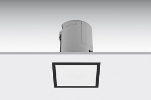 DST-3188 Lens flush-mounted square Daisalux Светильники и спец. Черный