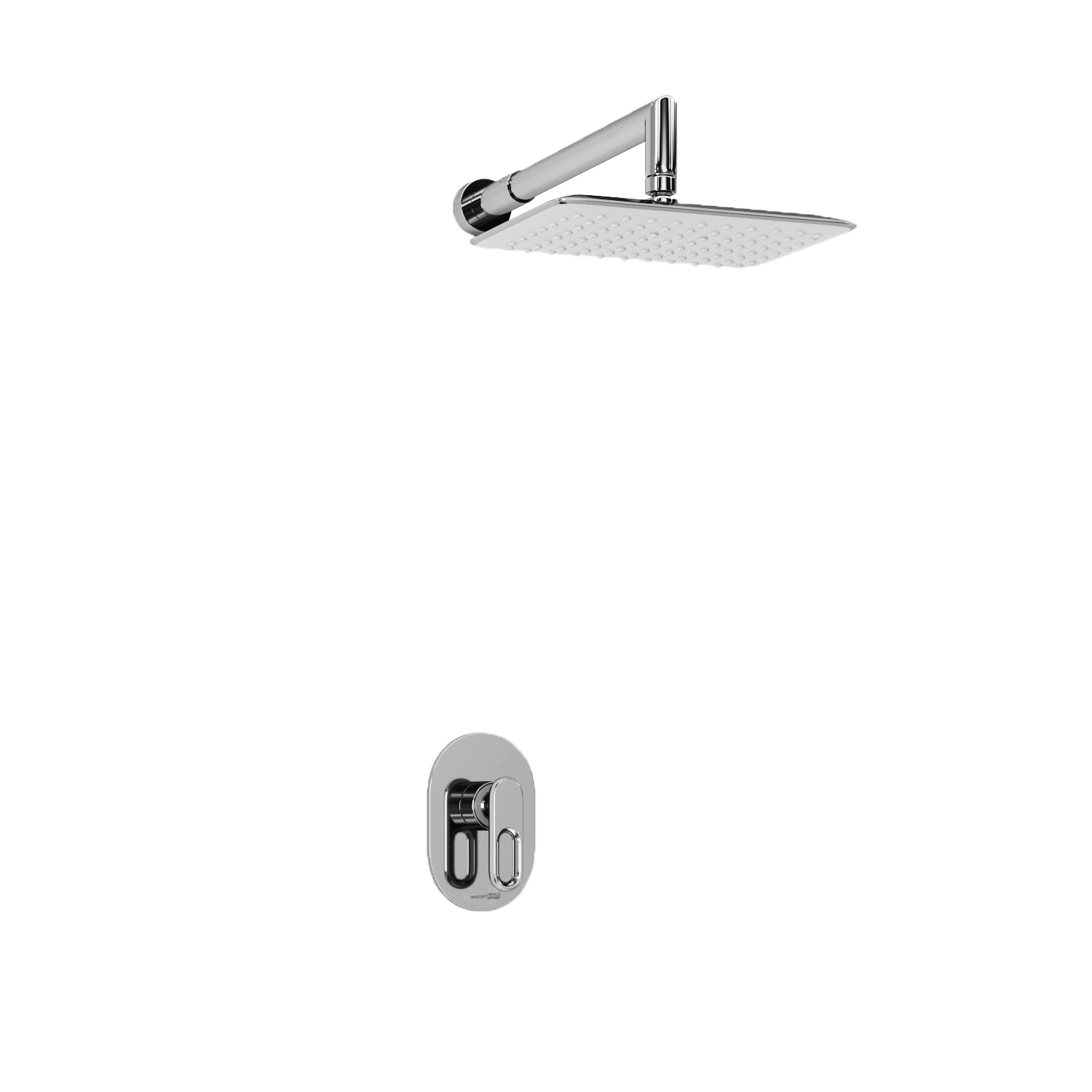 A12831 Встраиваемый комплект для душа с верхней душевой насадкой WasserKRAFT  - Вид №1