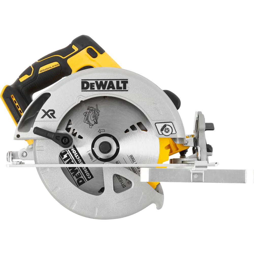 Пила циркулярная аккумуляторная Dewalt DCS570NT-XJ, 184 мм, 18 В Li-ion без АКБ и ЗУ STLM-2178102 - Вид №1