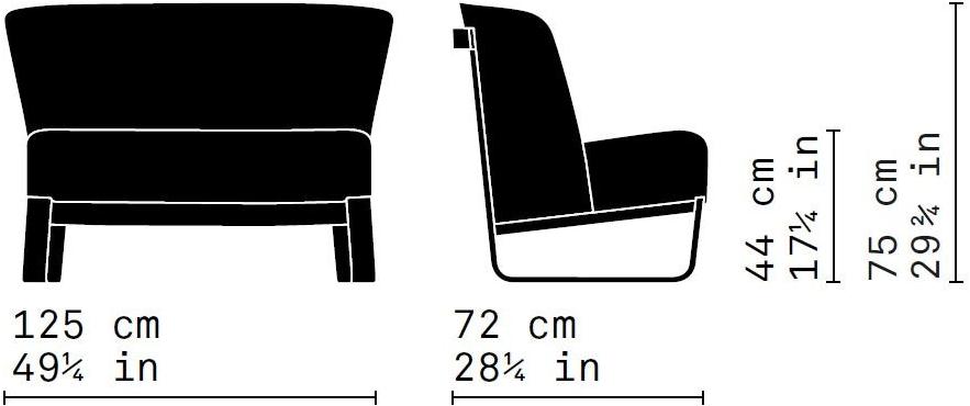 Very Wood Диван из ткани Skid sun-id-1456751 - Вид №2