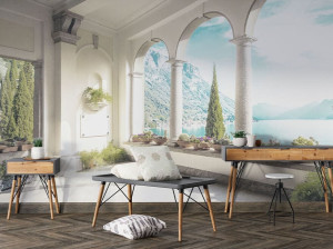 Обои trompe l'oeil