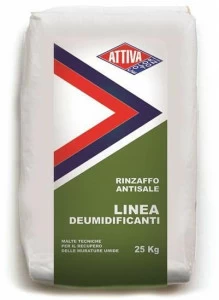 ATTIVA Штукатурный раствор для восстановления кладки, для вертикального ремонта Malta