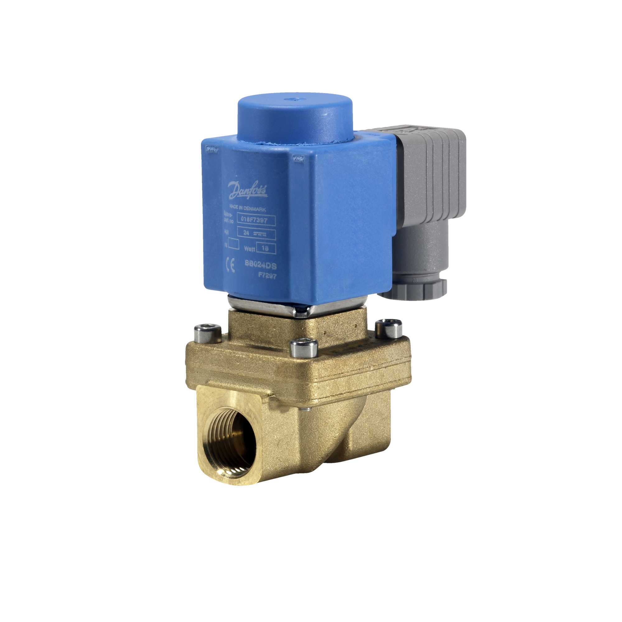 Danfoss EV250B — двухходовые электромагнитные клапаны с принудительным подъемом Клапан электромагнитный EV250B 032U5254  - Вид №5