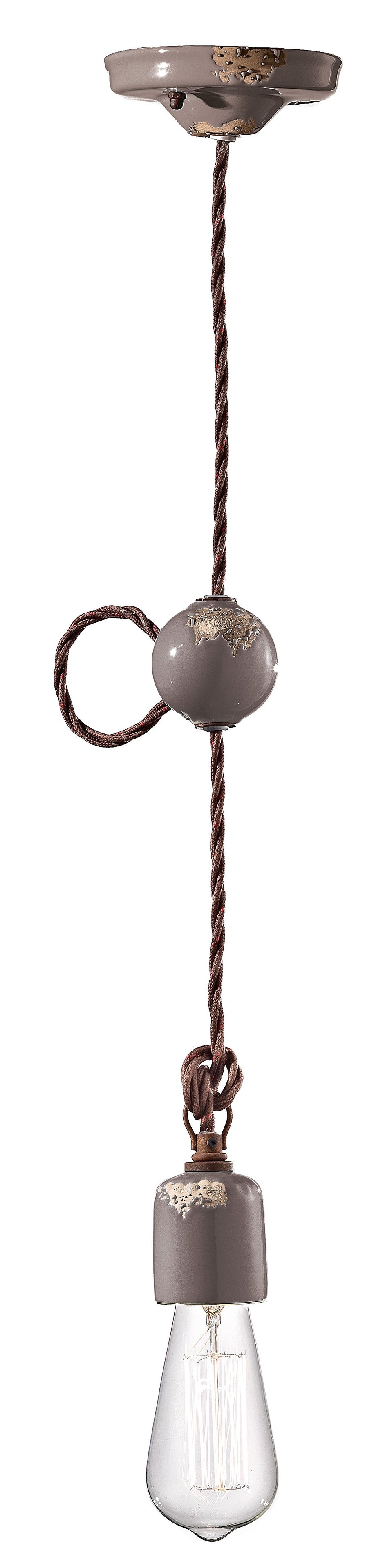 Регулируемый керамический подвесной светильник FERROLUCE Винтаж ARCH-00057937 - Вид №15