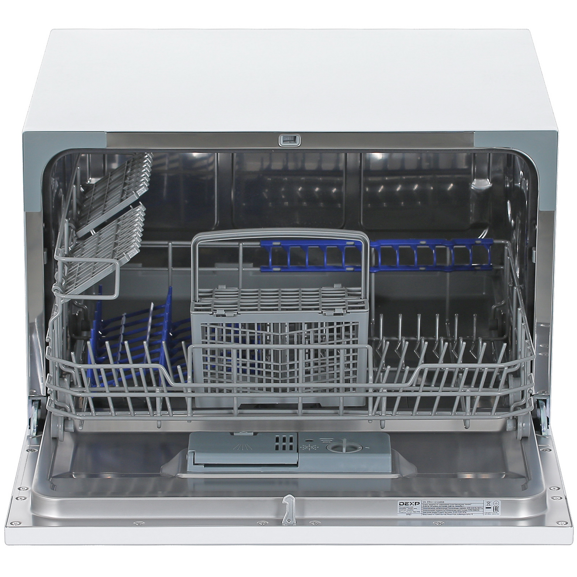 1237166 Посудомоечная машина DEXP M6C7PD белый STDN-0112553 - Вид №6