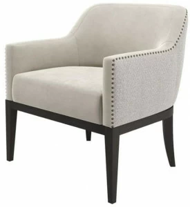 FRATO Бархатное кресло с подлокотниками  Fup010004aag