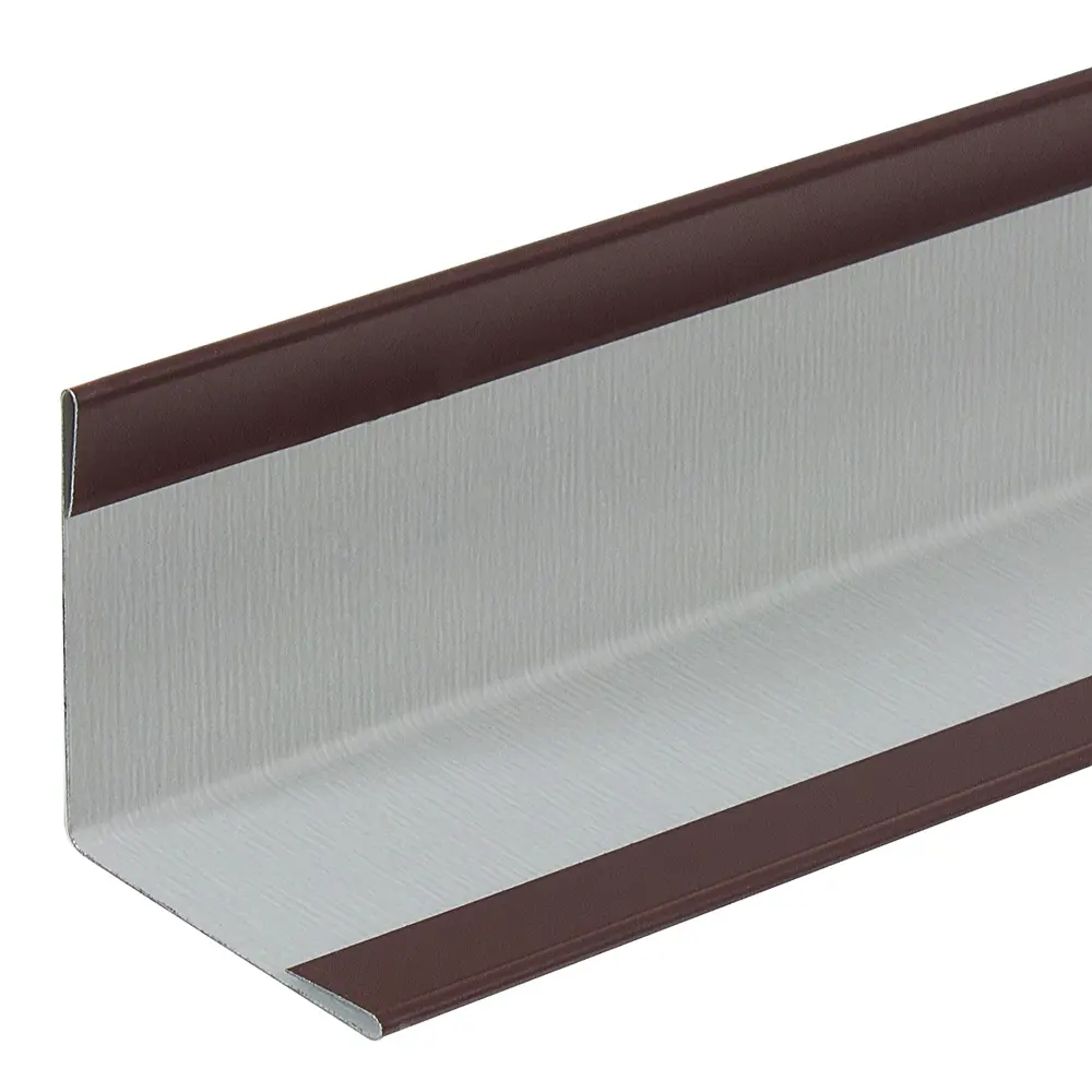ТЕХНОНИКОЛЬ Внешний угловой профиль коричневый для фасадной отделки 18734838 STLM-0012280 - Вид №1