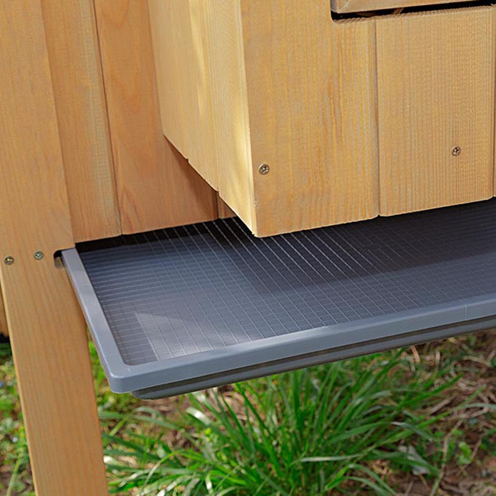 ПР0022468 Домик-гнездо для птиц HEN HOUSE 10 для кур 124x98x110см FERPLAST  - Вид №5