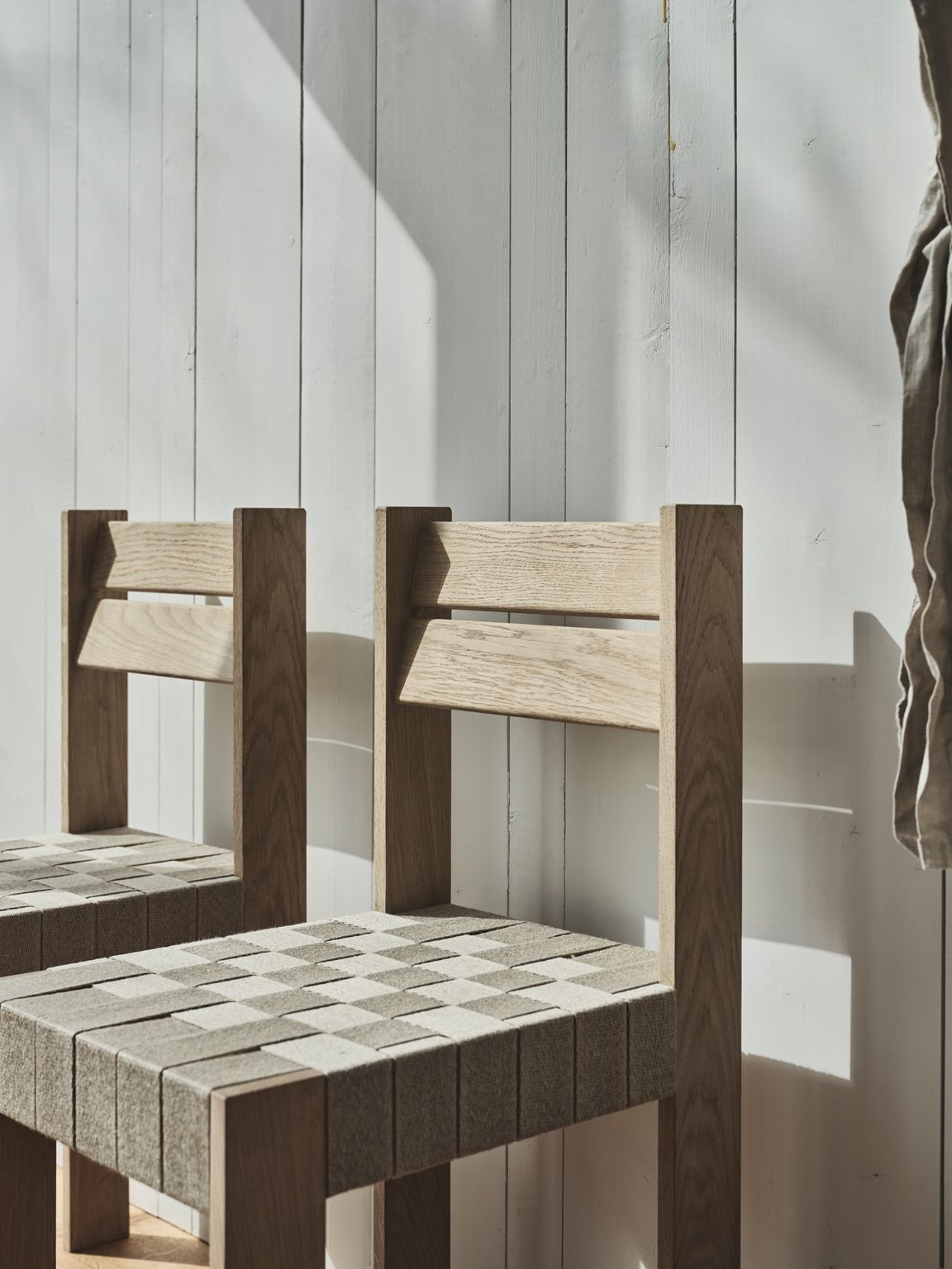 Стул из массива дерева с открытой спинкой Bla Station Momang ARCH-00008018 - Вид №3