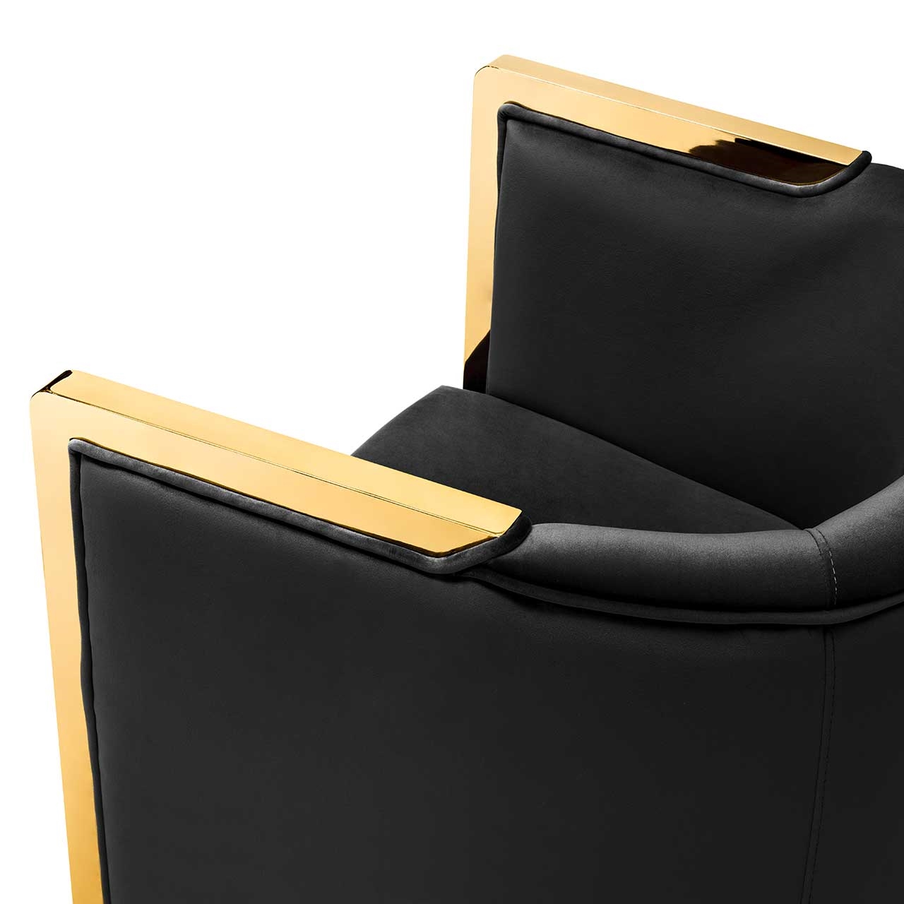 700417-18 ABHIKA СТУЛ GARDA ROUND WHITE/GOLD  - Вид №12