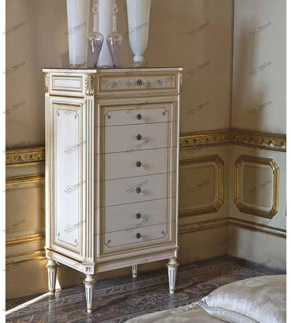 Arnaboldi Interiors Деревянный лакированный комод Louis xvi sun-id-1487479
