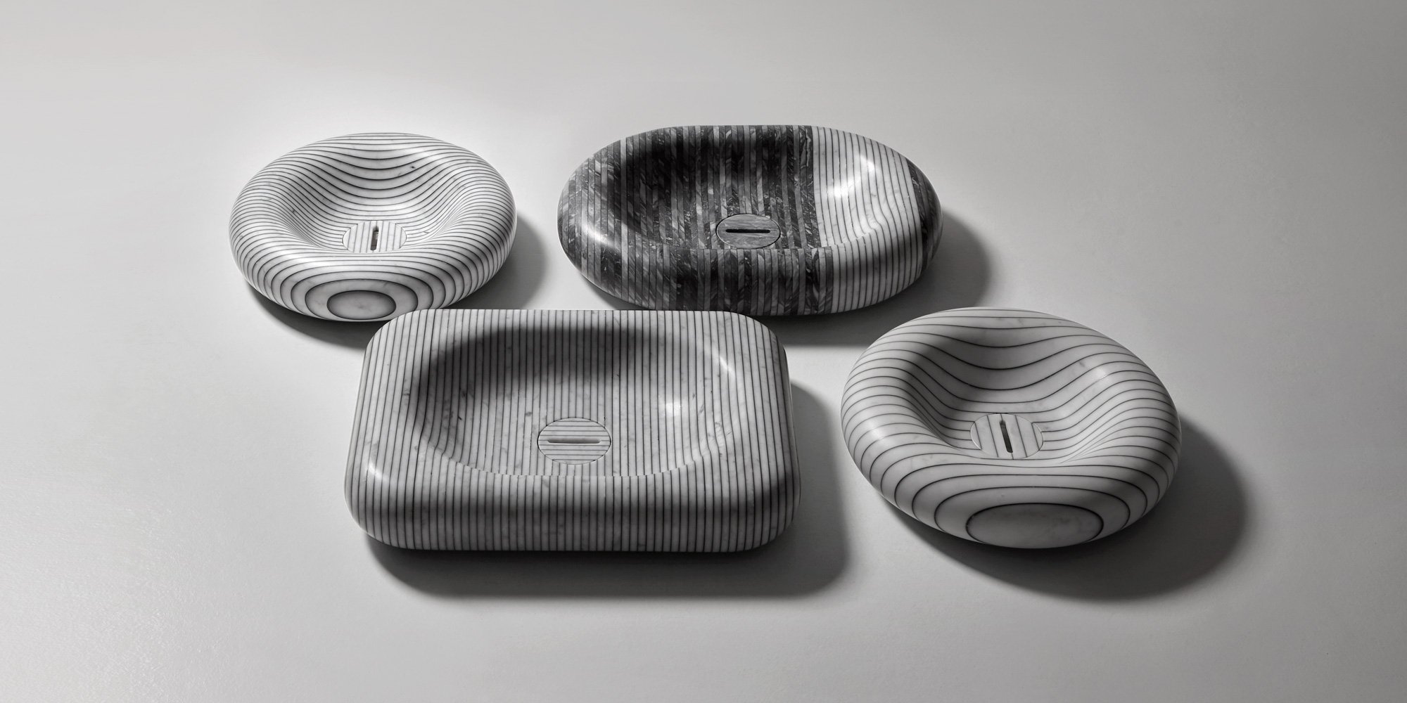 Gessati Накладная раковина на столешницу  прямоугольная Antoniolupi  - Вид №9