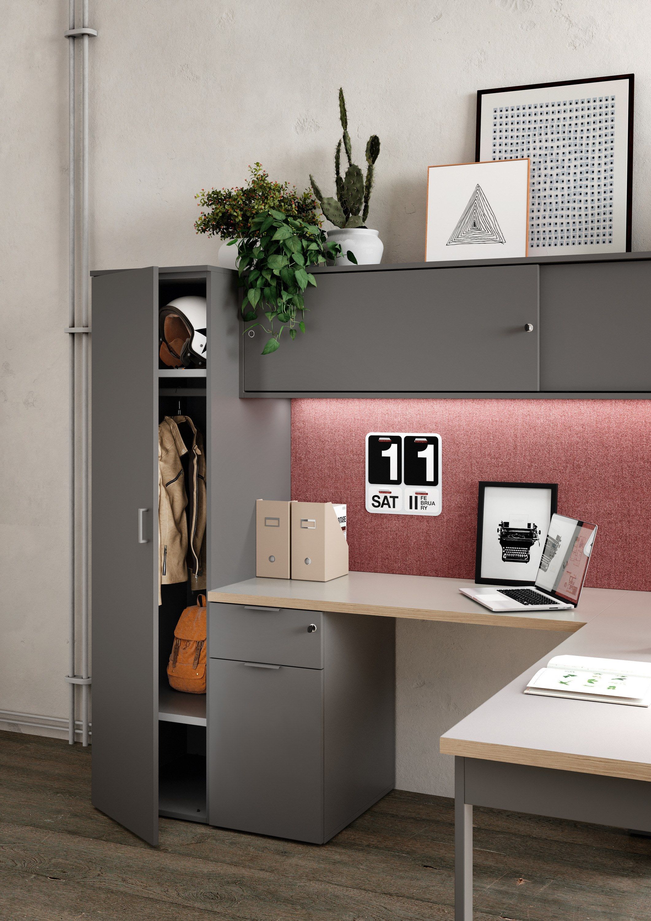 Деревянный угловой стол Martex Pigreco Loop ARCH-00139741 - Вид №1