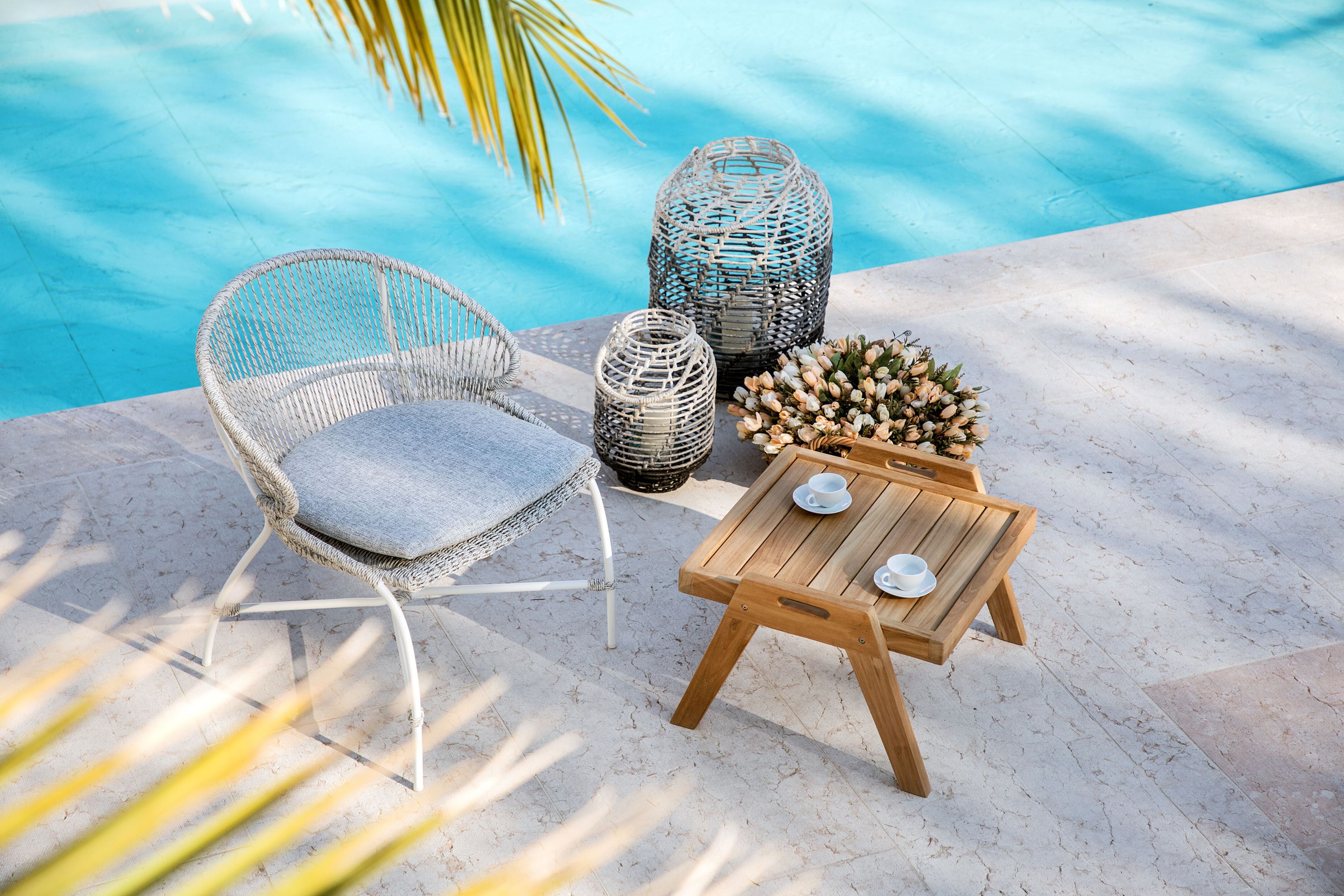 Синтетический веревочный садовый стул cbdesign Сандра ARCH-00128703 - Вид №1