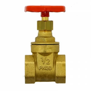 Задвижка клиновидная ВВ латунная PN20 ITAP 1/2"