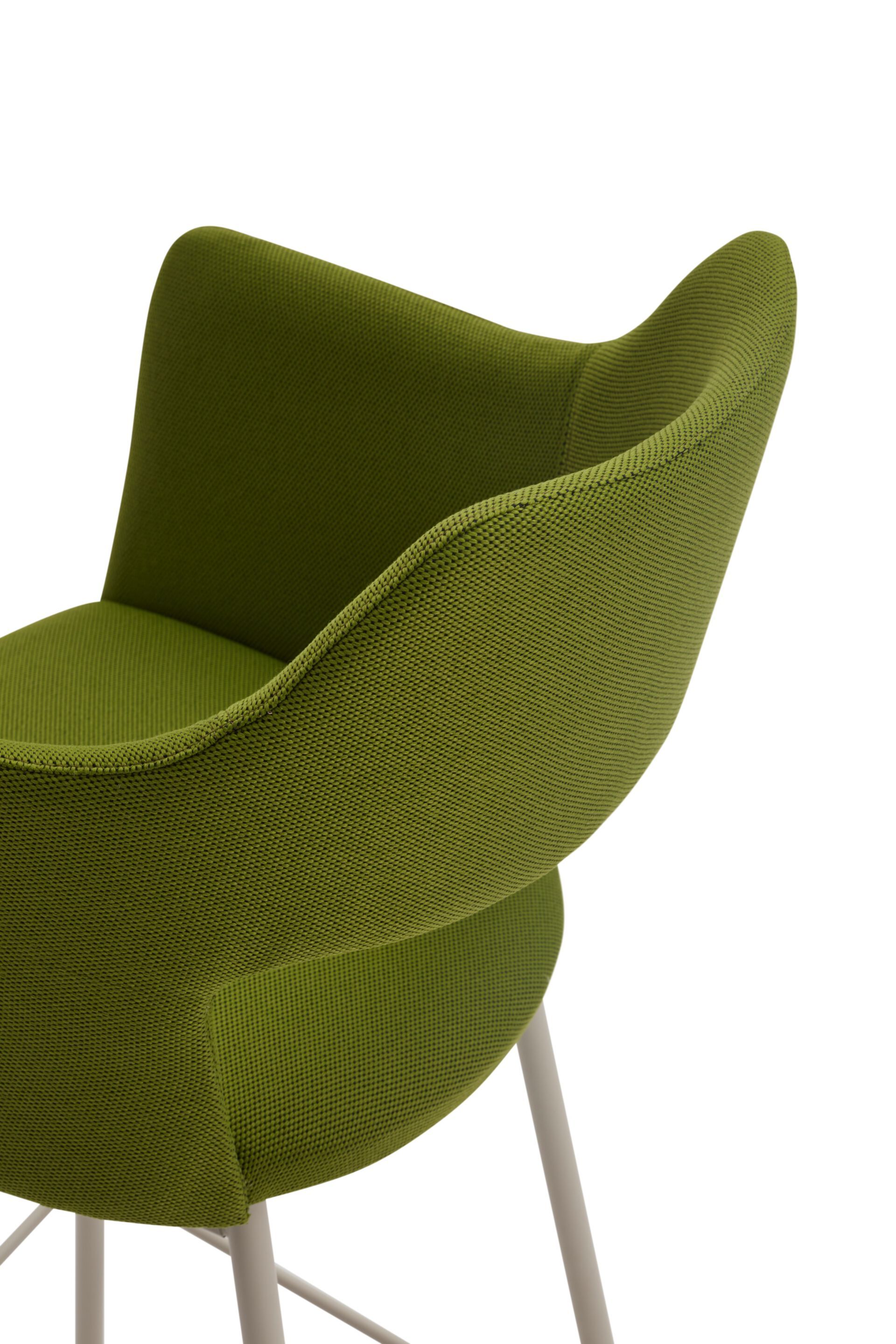 Высокий стул с мягкой тканью с подлокотниками Origins 1971 Edith ARCH-00062152 - Вид №3