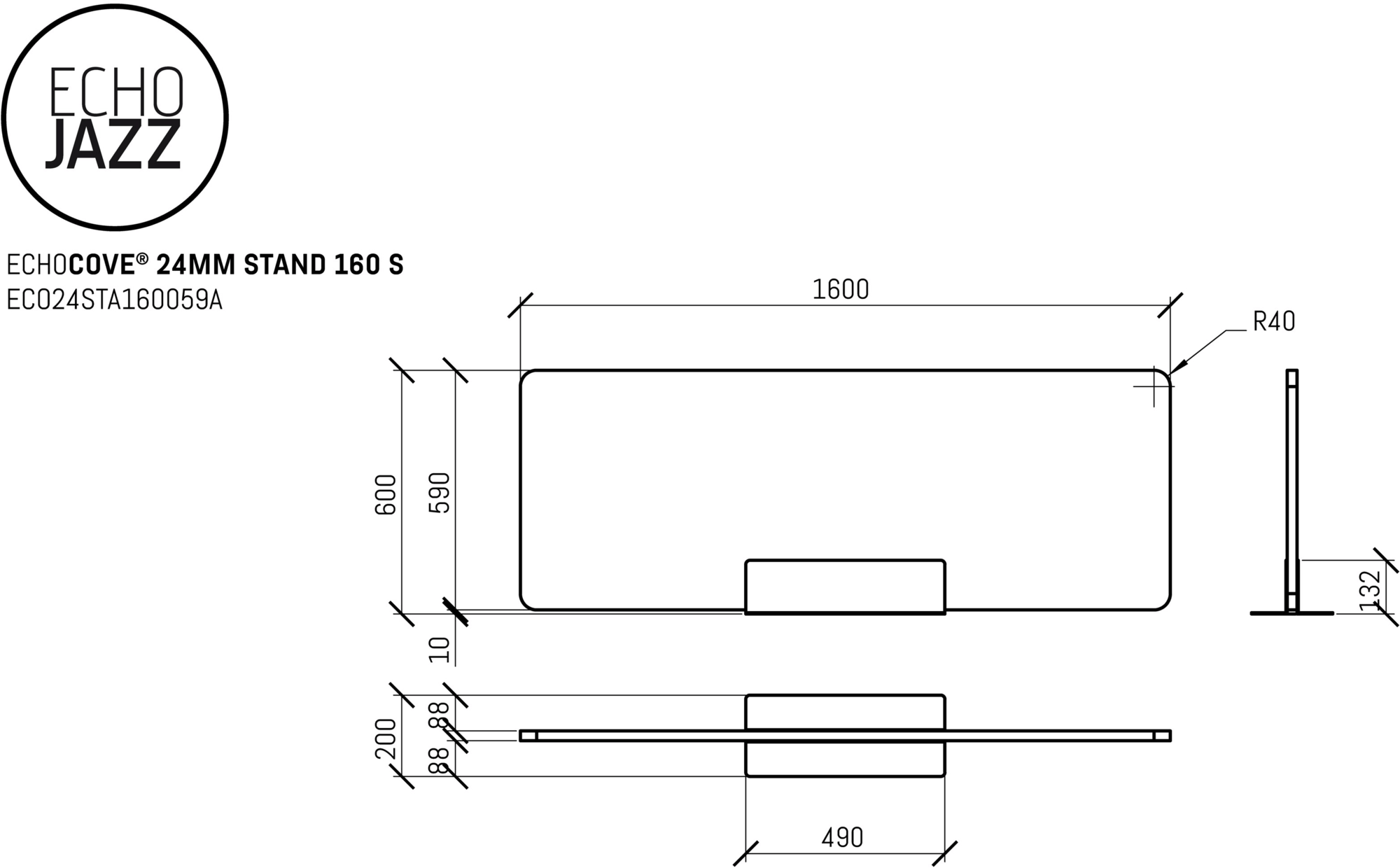 ECHOJAZZ Звукопоглощающая перегородка для офиса sun-id-1346812 - Вид №5