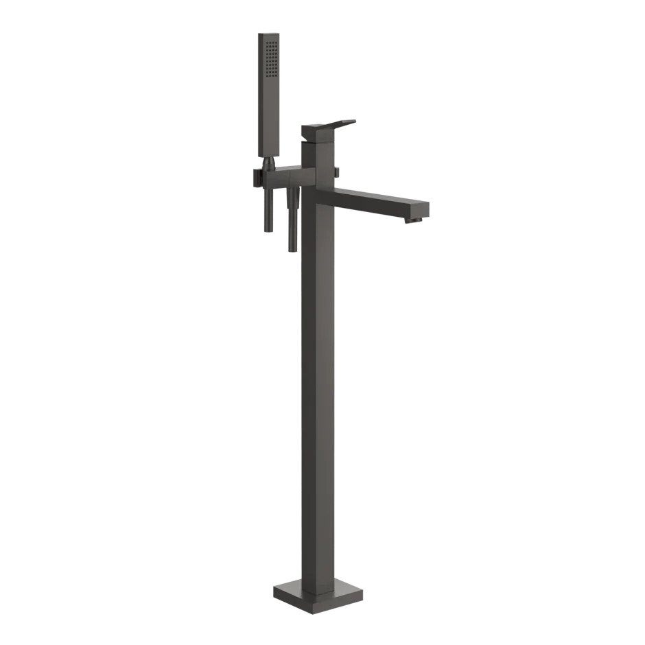 Смеситель для ванны 53129 707 Gessi Rettangolo k ЧЕРНЫЙ МЕТАЛЛ BR. PVD 53129707