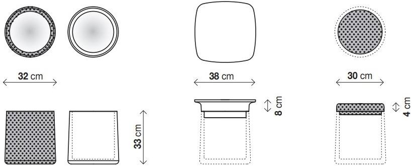 Kristalia Табурет из полипропилена / журнальный столик sun-id-1400921 - Вид №8