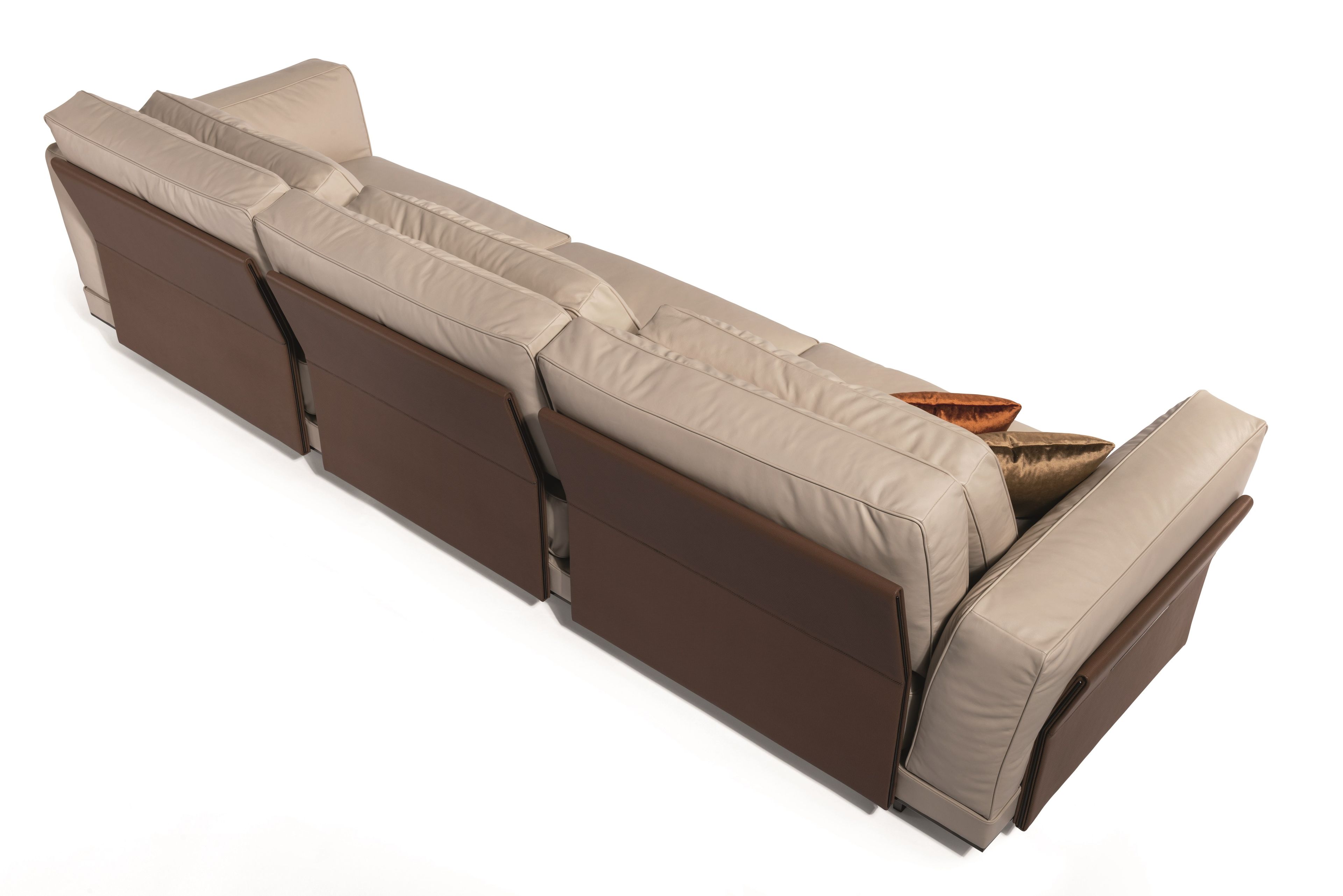 3-местный кожаный диван Visionnaire ANTHEM ARCH-00062540 - Вид №1