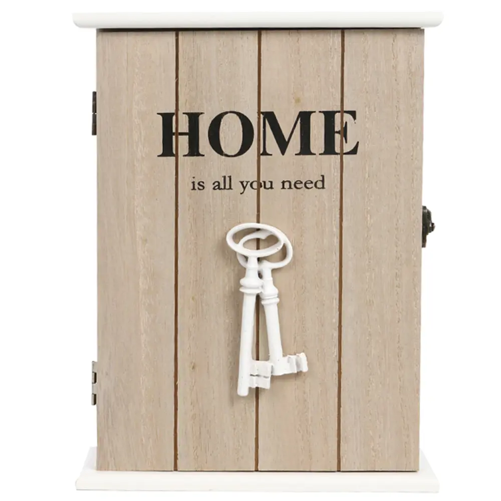 Ключница закрытая "Все для дома" цвет бежевый 19x6x26см Santreyd STLM-2077371 - Вид №1