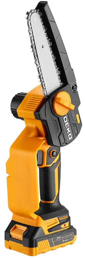 Аккумуляторная цепная пила DEKO DKCHS 20-6 для сада и мастерской 86489456