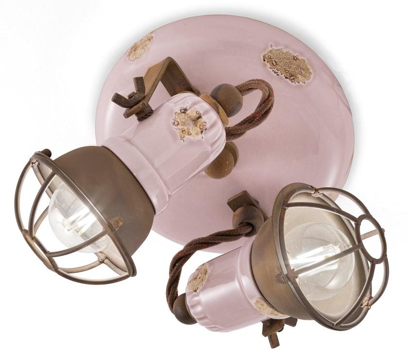 FERROLUCE Круглый керамический прожектор с несколькими регулировками Loft C1678-/1 - c1679-/1 - Вид №1