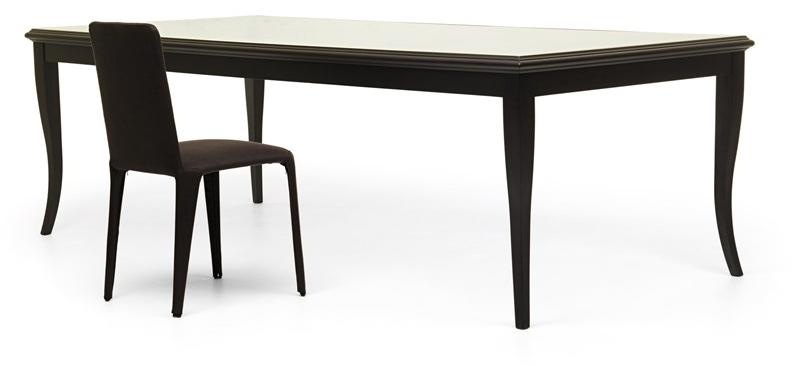 EPÒNIMO Прямоугольный стол из массива дерева со стеклянной столешницей Nadi Nd001/003  - Вид №3