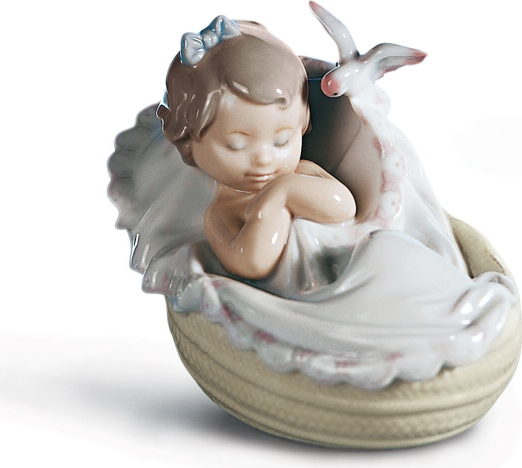 10668995 LLADRO Фигурка Lladro "Уютные сны" 12x10см Фарфор Lladró 