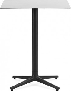 604112 Table 4L H75 60x60 Нержавеющая сталь Normann Copenhagen Allez
