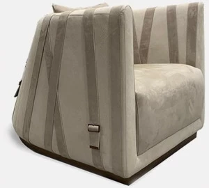 MORADA Поворотное кожаное кресло с подлокотниками Bond Bond acsw