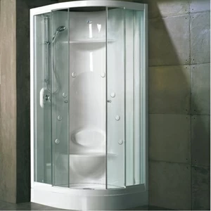 Душевая кабина с гидромассажем и паровой баней Box Basic Corner Steam 90 см