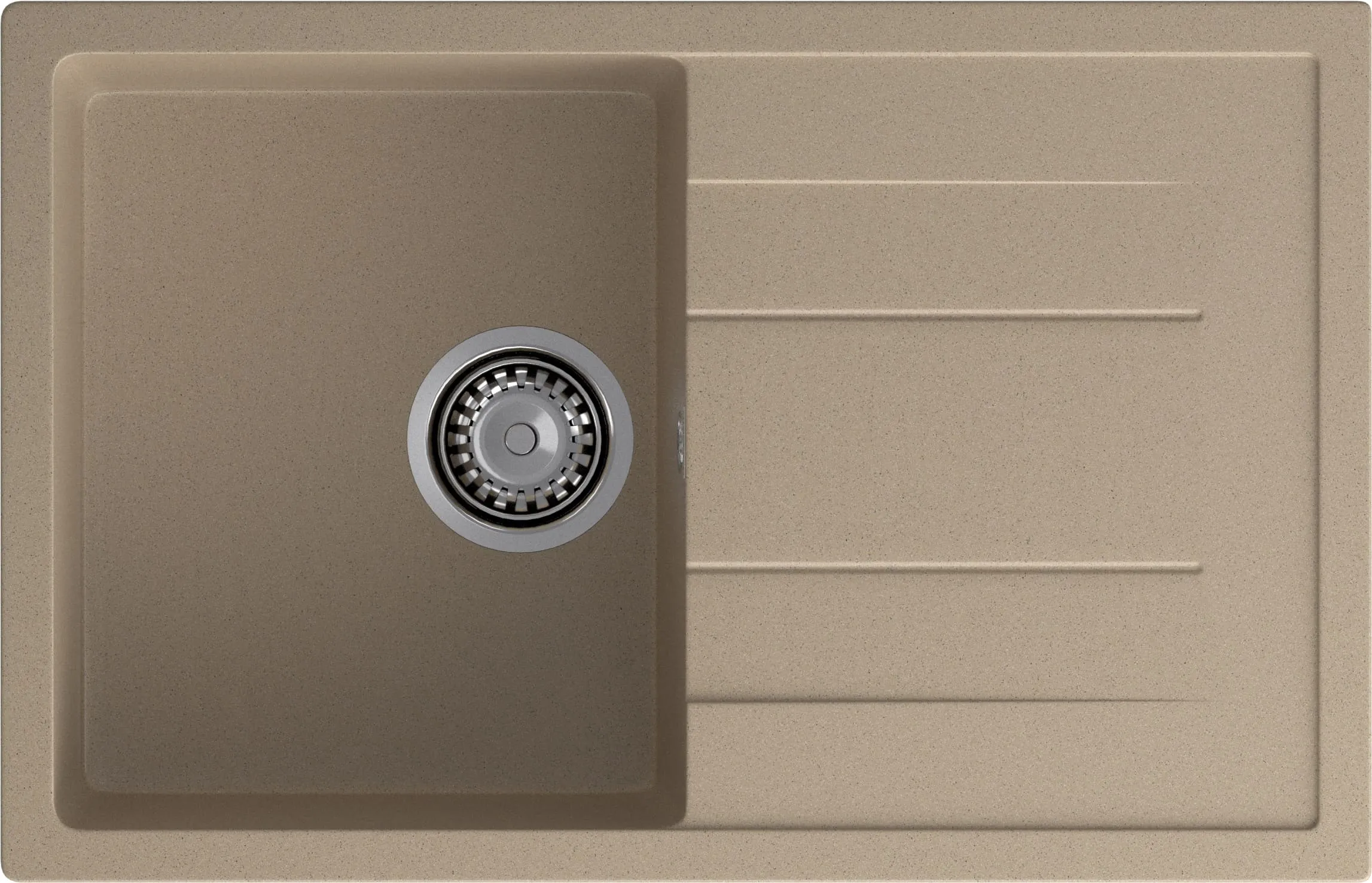 Кухонная мойка Искусственный камень QUADRO S285 GranFest Q-780L-S285